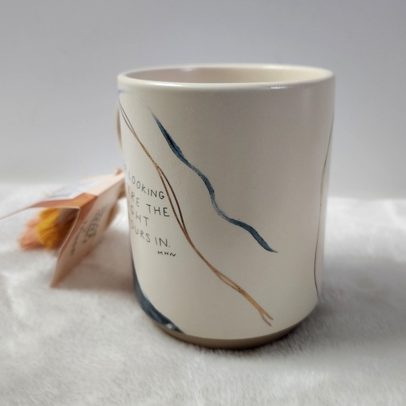 Morgan Harper Nichols Fringe Keep Looking Stoneware Coffee Cup Mug 11 Oz - Picture 6 of 14